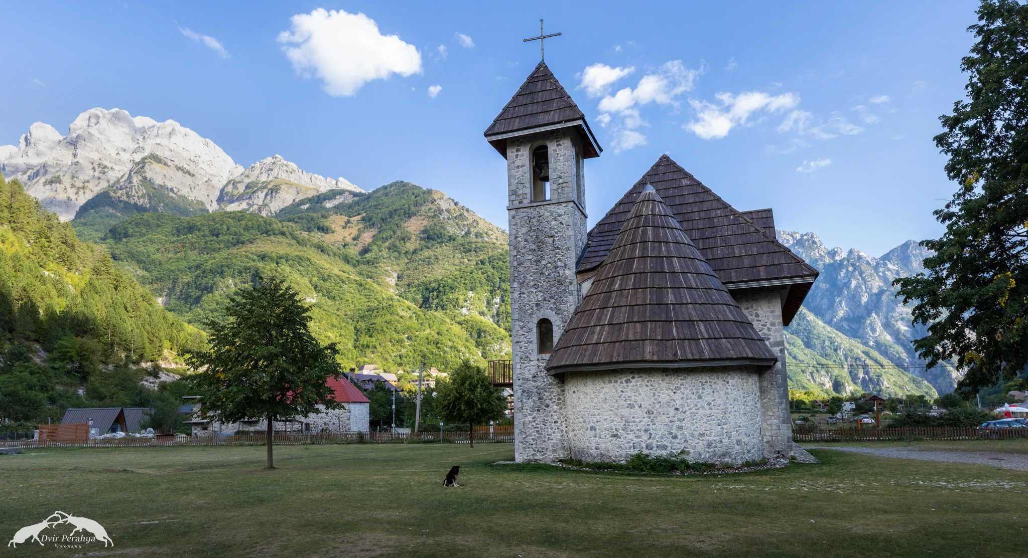 Mountain valley, Valbonë, Albania